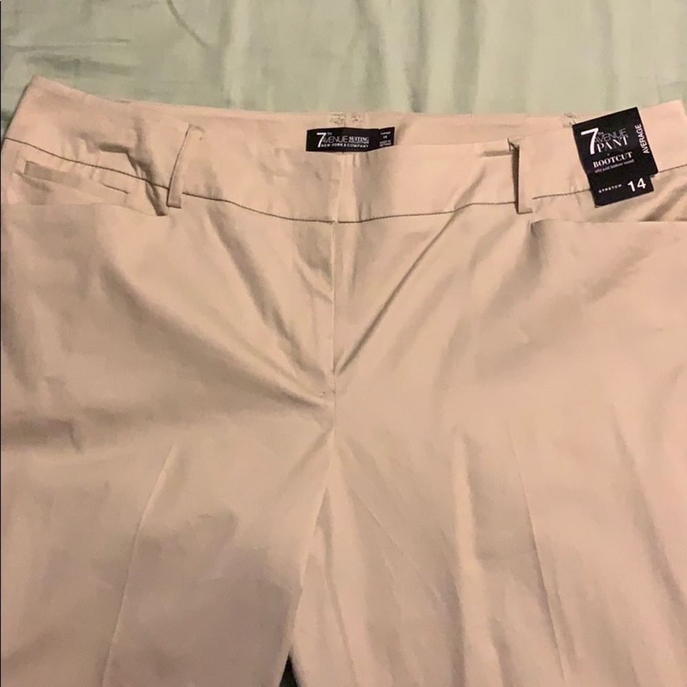 New York and Co boot cut dress pants Sz 14 avg